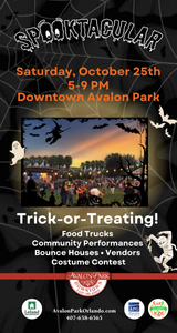 Don't miss Avalon Park's Spooktacular on October 25th!